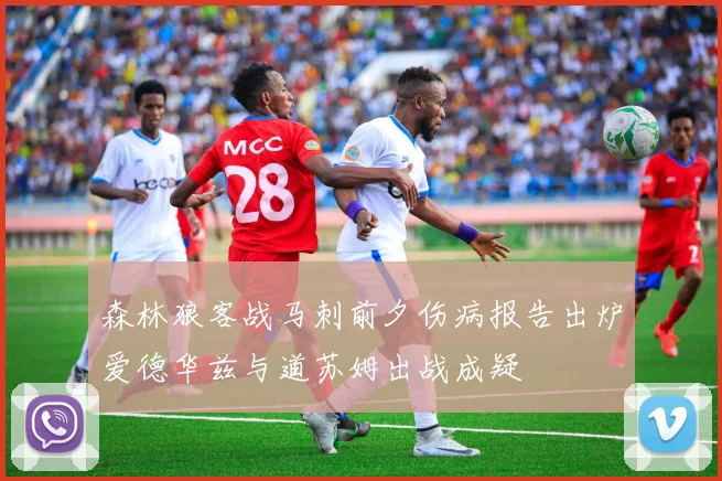 森林狼客战马刺前夕伤病报告出炉爱德华兹与道苏姆出战成疑